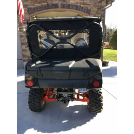 NO EXCUSES UTV KAWASAKI TERYX 4 SEAT REAR WINDOW/DUST BARRIER