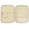 El-fmly Travel Document Organizer A4 Document Holder Zipper Portfolio Organizer