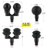 Falafale Massager Heads Massage Gun Soft Heads Replacement 4 Pack