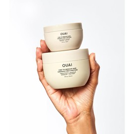 OUAI Fine to Medium Hair Treatment Masque Travel Size | Deep Conditioning Hair Mask for Repair, Strength, Moisture & Frizz Control