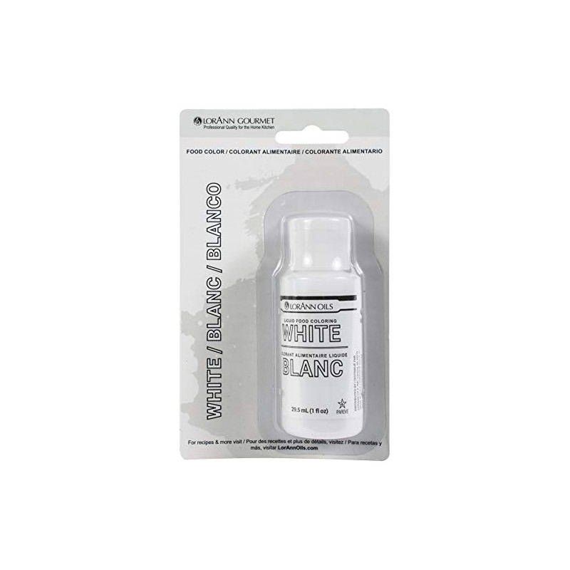 Lorann Oils Liquid Food Color, 1 oz, White