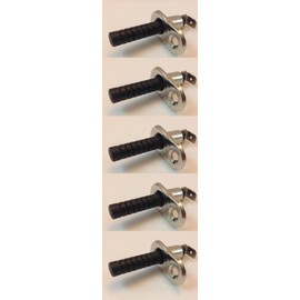 CES PIN SWITCH PS SERIES NICKEL PLATED SCREW MOUNT - 5 PACK, NICKEL PLATED