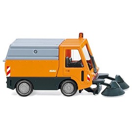 Wiking Hako Citymaster 065704 H0 Sweeper 1750 Orange Track HO 1:87