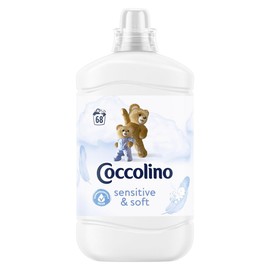 Coccolino Sensitive & Soft Fabric Softener 1700ml/57.5 fl oz 68 Washes