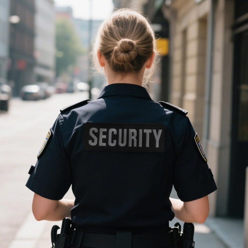 AXEN Security Patches for Tactical Vest Uniform Jacket Hat Caps,