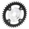 38T 104 BCD Electric Bike Chainring and Adapter Aluminum Alloy