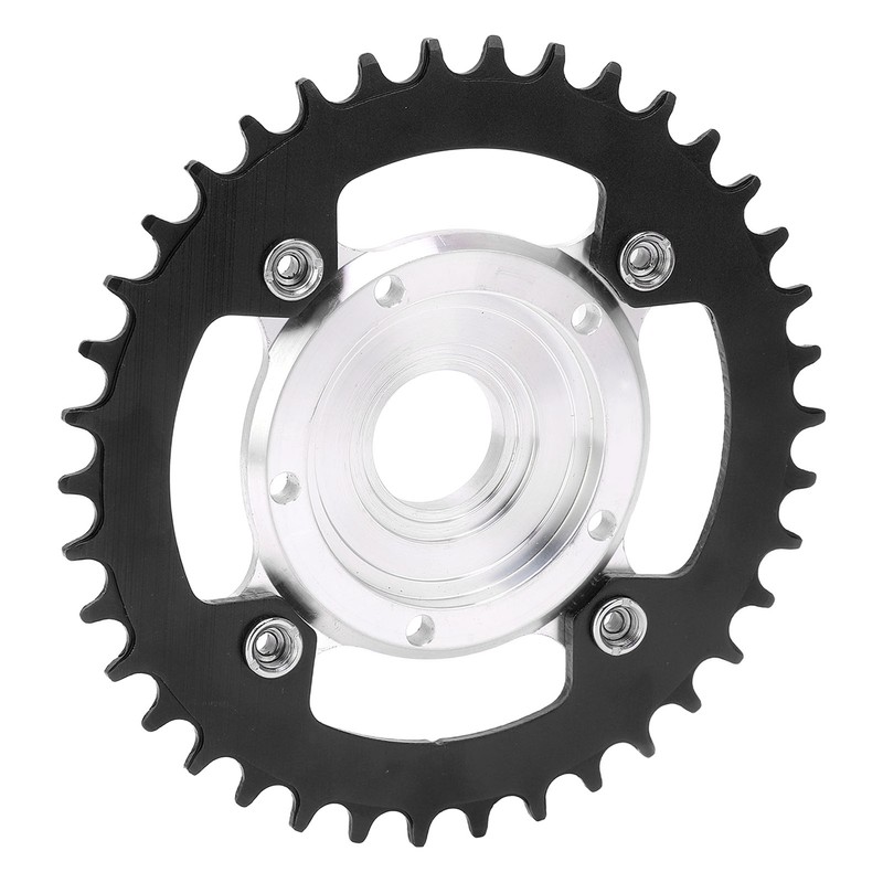 38T 104 BCD Electric Bike Chainring and Adapter Aluminum Alloy
