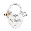 Teacher Keychain - Valentines Day, Graduation & Christmas Gifts for