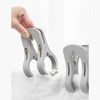 Large Duvet Clip Gray Clothespin 8ea