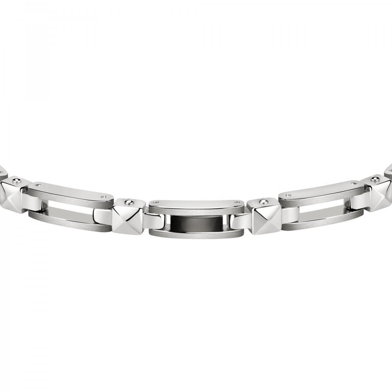Morellato Cross Collection Men's Stainless Steel Bracelet SKR57, Alloy Steel