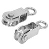 2PCS Cable Pulley Wheels 360 Degree Rotation Stainless Steel Pulley