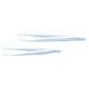 Vitlab Polymethylpenten Tweezers Pointed Elastic White 115mm Length Pack of