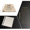 50th Anniversary Photo Album, Love Never Fails, Gifts for Parents