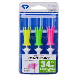 Daiya Golf TE-410 Aero Spark Tee, Semi-Long