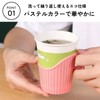 DIZLAS 12 Pack Insulated Paper Cup Holder Hot Drink Office