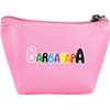 Tees Factory BP-5533623FC Triangular Mini Pouch Barbapapa Face 2.0 x