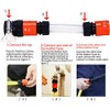 MACHSWON High Pressure Car Wash Brush Rotating Sponge Extendable Hose