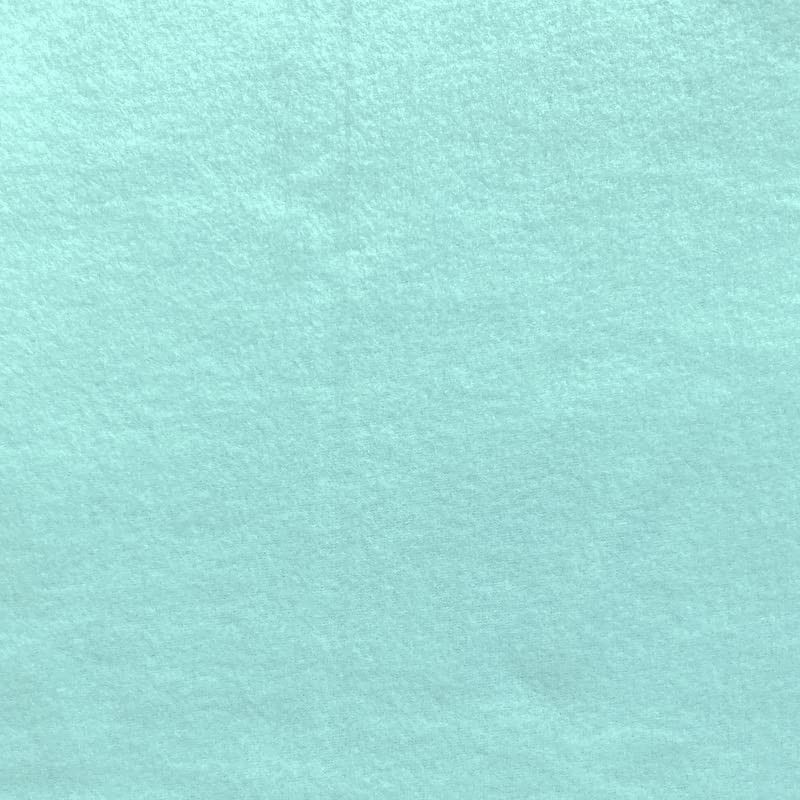 Solid Fleece No Sew Throw Kit - Teal/Turquoise (50x60)