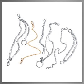 Buzz Selection AC170 Wallet Chain, Chain, Belt, Keyring, Simple, Stylish, Men's, Women's,, a6