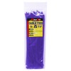 Pro Tie PR11SD100 11.8-Inch Purple Standard Duty Color Cable Tie,