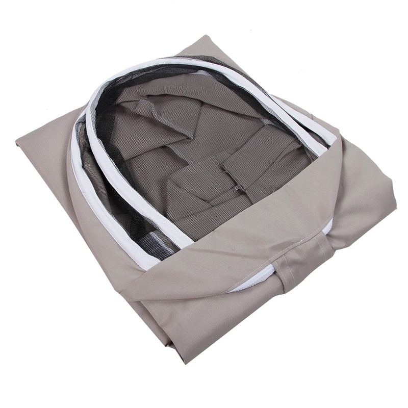 Hooded Beekeeper Suit One Piece Beekeeping Protective Clothes Anti Bee