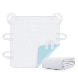 Incontinence Bed Pads Whasbable: Waterproof Bed Pads for Elderly with 6 Handles, Reusable Bed Underpads, Positioning Bed Pads for Incontinence Adult, Bedwet,Kids,Bedridden,Hospitals, 34x36 Inch