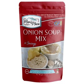 Mom’s Place Gluten-Free Onion Soup Mix or Chip Dip –Nut Free, Soy Free, Vegan, Dairy-Free – 2.0 oz