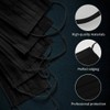 Black-50pack Disposable Face Masks, Ear Loop. Protective, breathable, dust-proof, 3protective