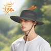 XCFWin Sun Hats for Men Women with Neck Flap,Breathable UPF
