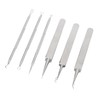 6pcs Blackhead Remover Tool Stainless Steel Pimple Comedones Extractor for