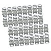 Operitacx Replaceable Strap Buckles 100pcs Plastic Side Release Buckles for