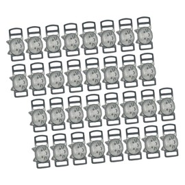 Operitacx Replaceable Strap Buckles 100pcs Plastic Side Release Buckles for Belts Backpacks and Luggage