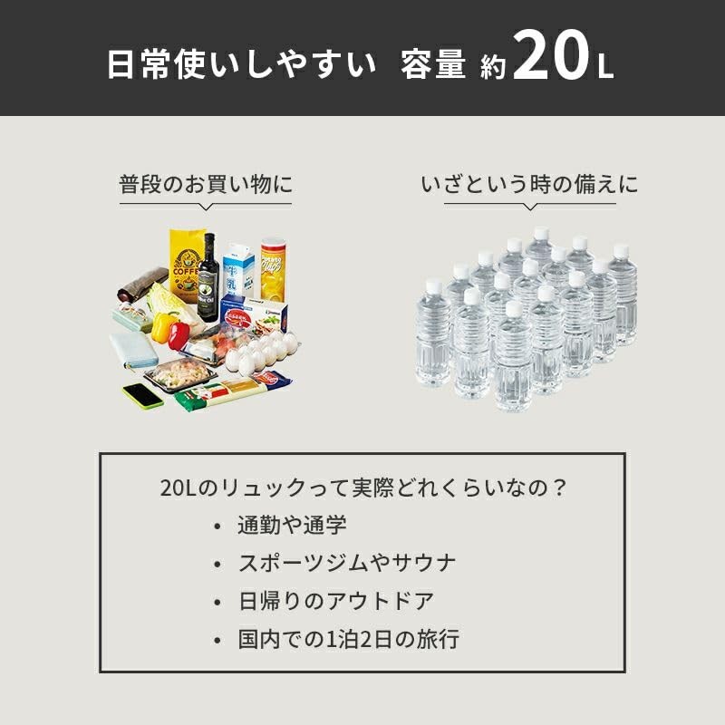 Cogit Convenient Sorting and Removing, Functional, Anti-Theft Pocket, Storage Capacity