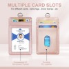 OFFCUP ID Holder, PU Leather ID Card Holder, Card Case