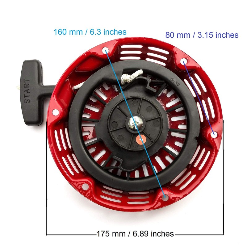 Petrolscooter Non OEM Pull Start Cord Recoil Starter Compatible/Replacement For
