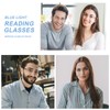 AQWANO 5 Pack Rimless Computer Reading Glasses 1.0 Blue Light