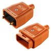 LEDANGEL Inline Plug Socket Connector Set – 2-Pin & 3-Pin