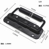 (pont du monde) Handle Rubber Grip Handle, Metal Fittings, Spring