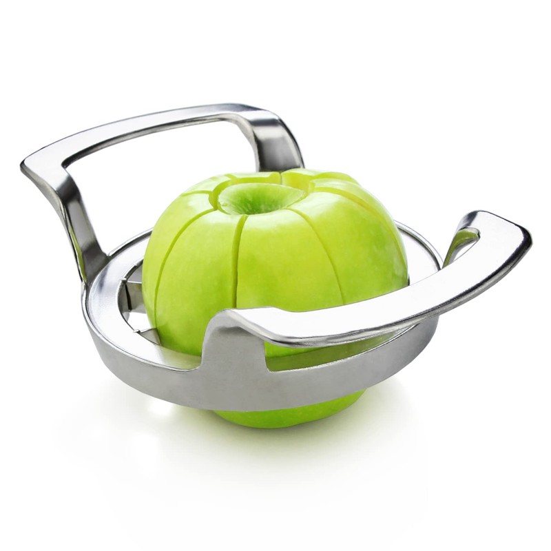 New Star Foodservice Heavy Duty Commercial Apple Corer and Divider,