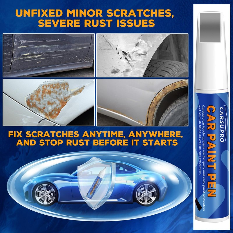 Orange Touch Up Paint for Cars,Car Paint Touch Up Pen