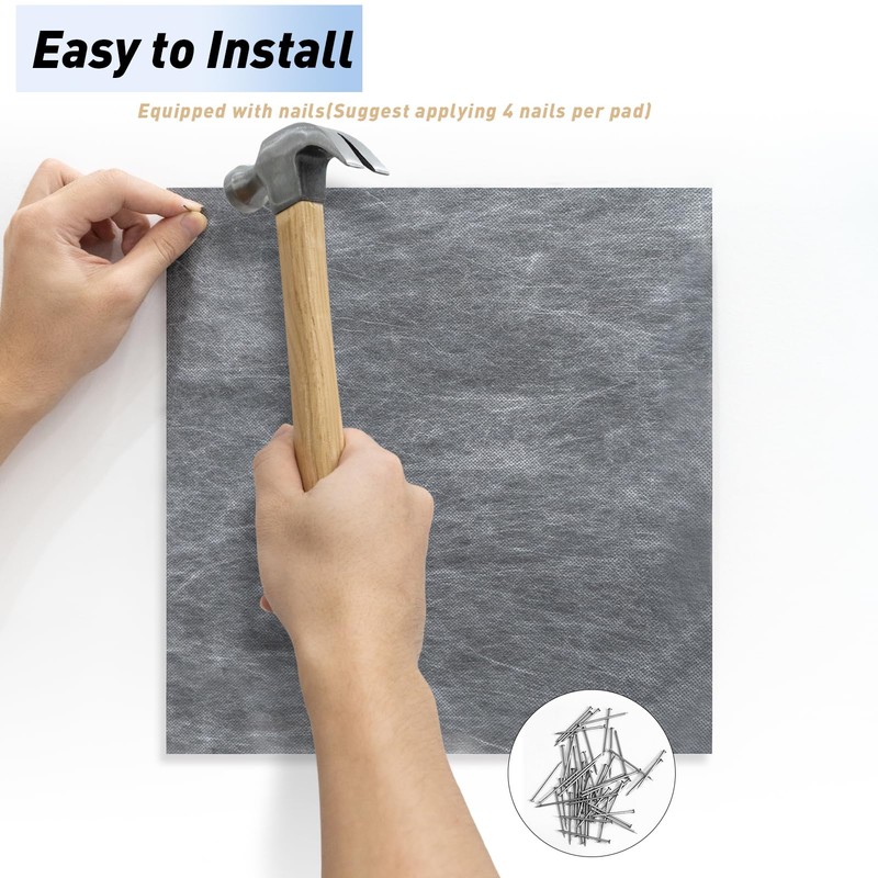 【Soundproofing PRO】12 Pack 1/8 inch Thick Mass Loaded Vinyl Soundproofing