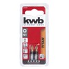 kwb 2 x Bits 25 mm Torx Titanium