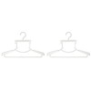 sinkohanga- High Neck Hanger "livido" 2 Piece Pearl White