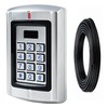 Haupowfo Universal Waterproof 12-24V AC/DC Metal Wired Keypad Stand Alone