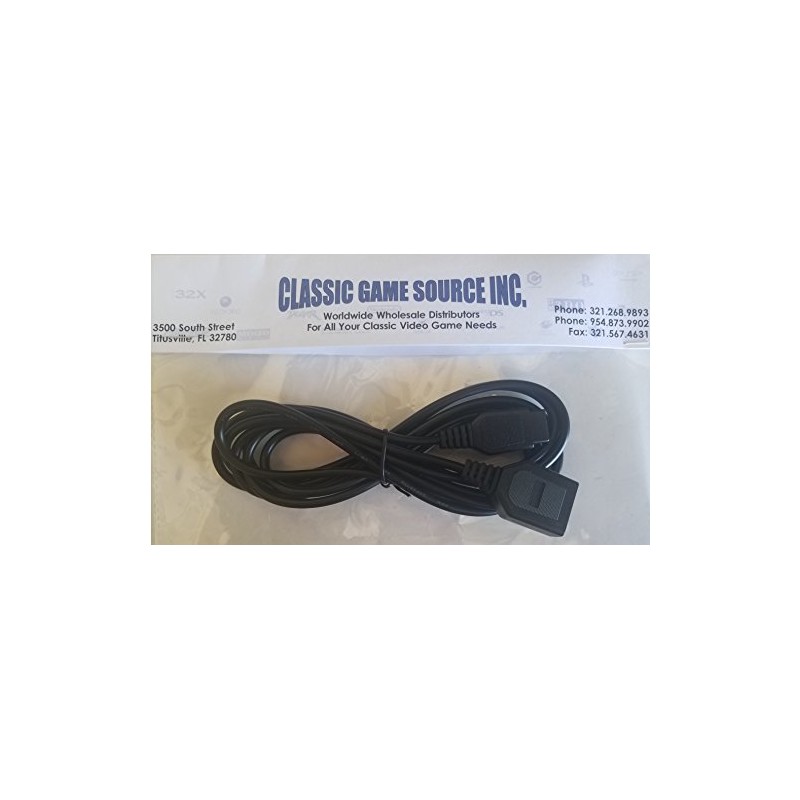 9FT Controller Extension Cable Cord Wire for Atari 800 Controller