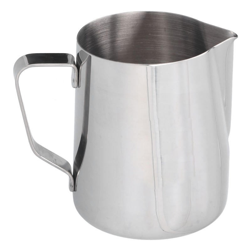 304 Stainless Steel Frothing Cup with Inner Scale Pointed Mouth