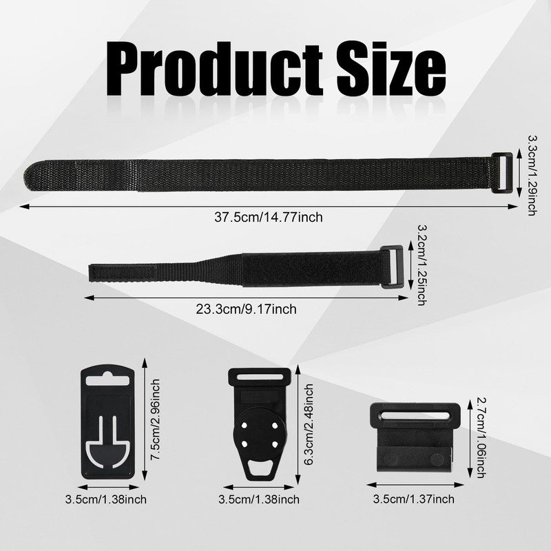 Magnetic Hanging Strap, Black Hanging Strap with Magnetic Hanger, Magnetic