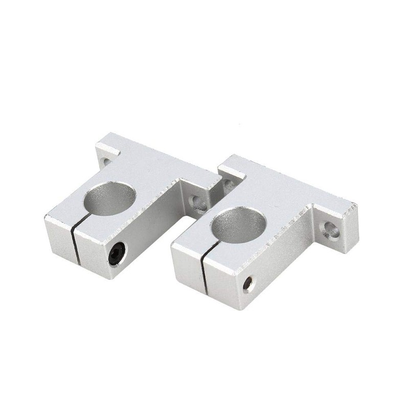 2 Pcs 16mm Linear Rail Shaft Mount Optical Axis Vertical