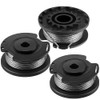3 Pieces Strimmer Wire Replacement Autofeed Spool Line String Trimmer