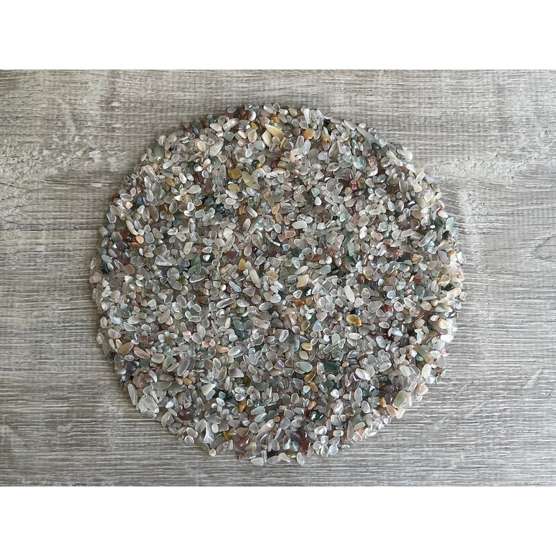 Wholesale Natural Semi Tumbled Mixed Agate Gemstone Chips, Crushed Mini